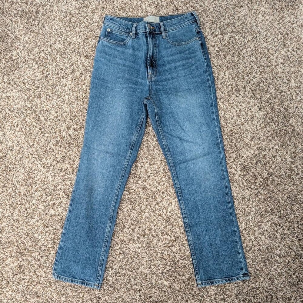 Like-New Everlane The Way-High Slim Organic Cotton Crop Jean